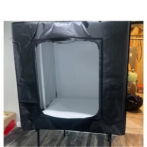 36" Light Box Photo Dimmable 252 LED Lights 4 Color Backdrops Booth 13000LM